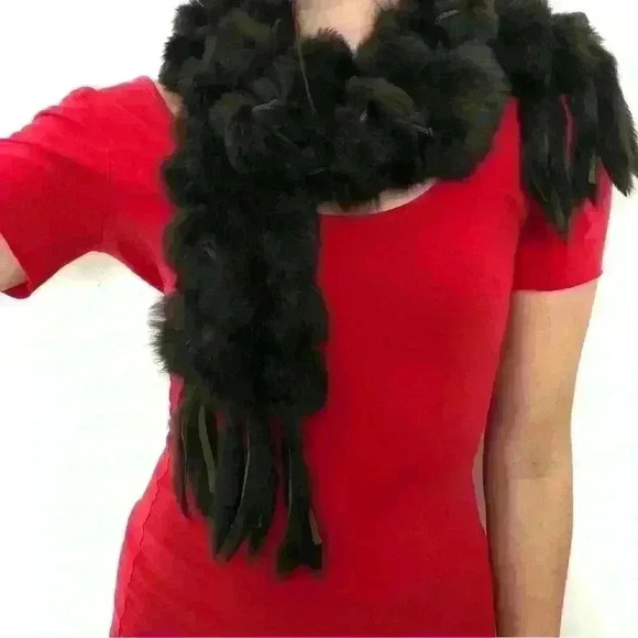 Fur  scarf - Picture 8 of 8